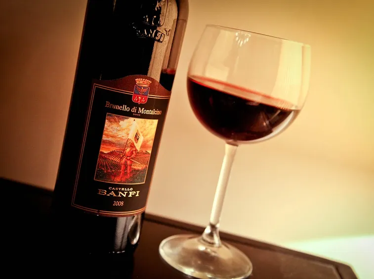 Il brunello di Montalcino Banfi