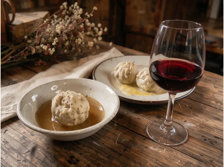 Canederli allo speck: in brodo o asciutti, cambia il vino