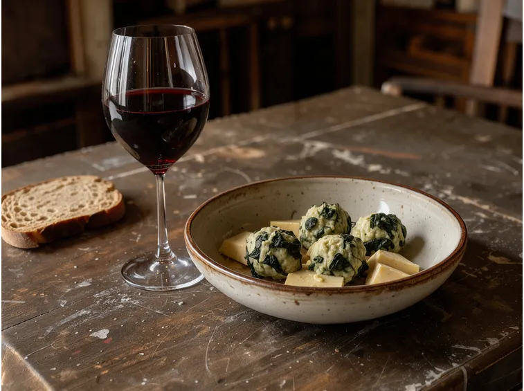 Formaggio, spinaci e rape rosse: scegliere tra Rubino e Riserva