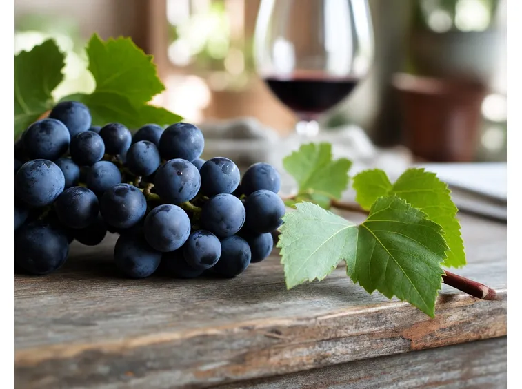 Un grappolo di Pinot Nero