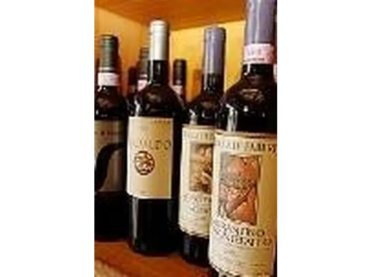 alcune bottiglie di Sagrantino