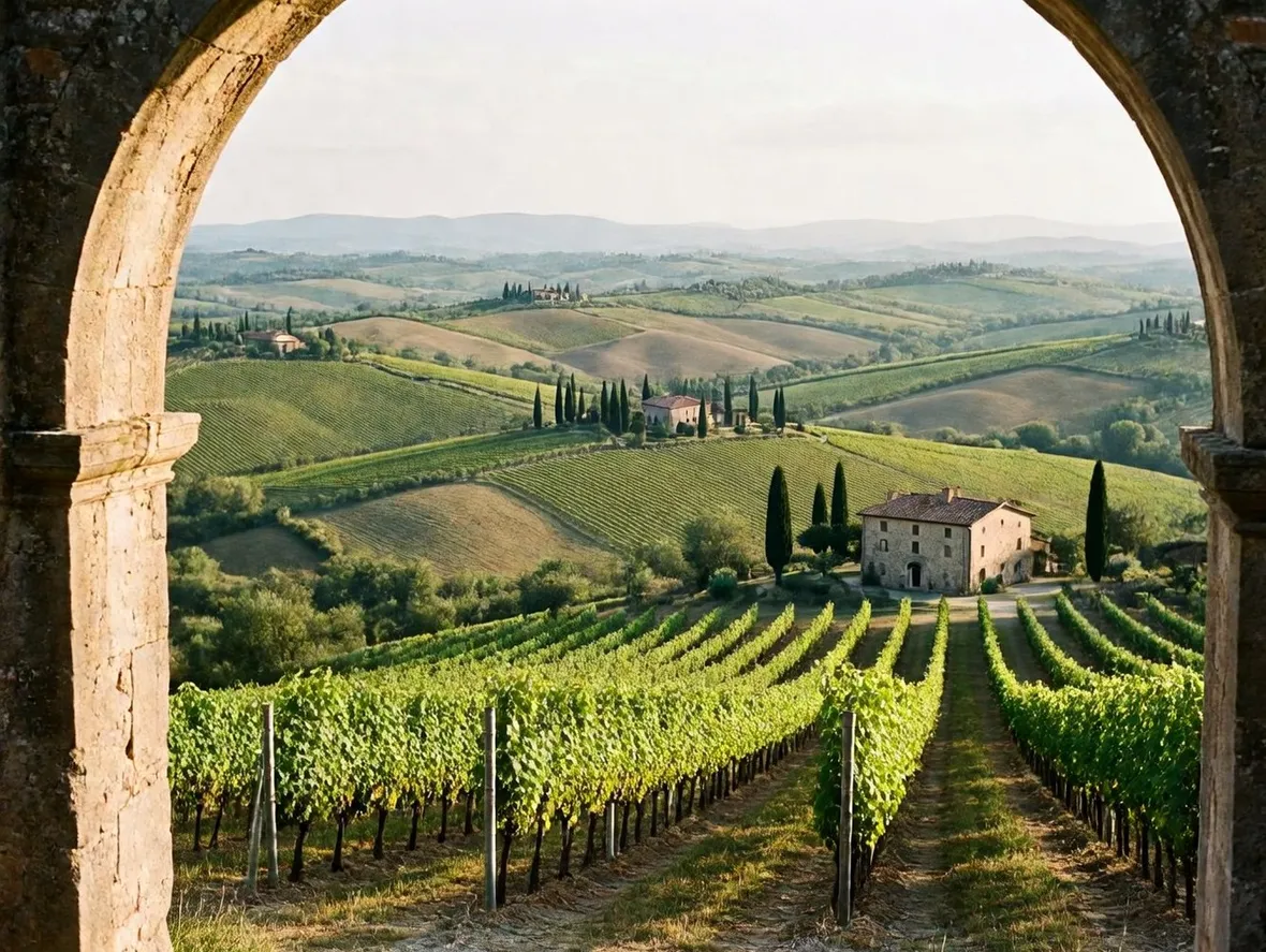 uno scorcio della zona