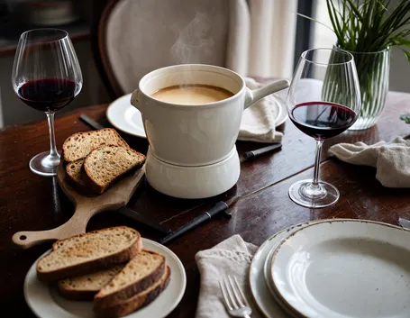 Perché la fonduta chiede un vino fresco e sapido