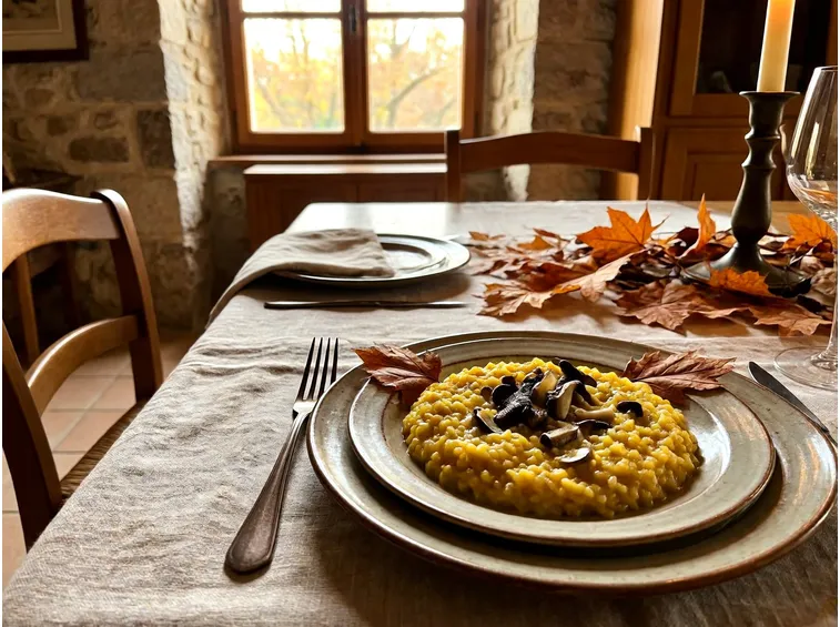 A tavola in autunno: funghi, brasati e polenta