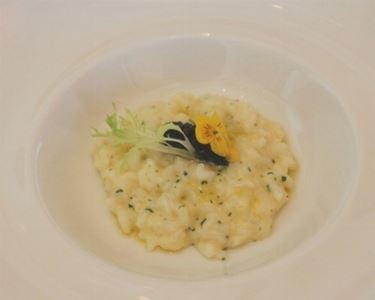 risotto allo champagne