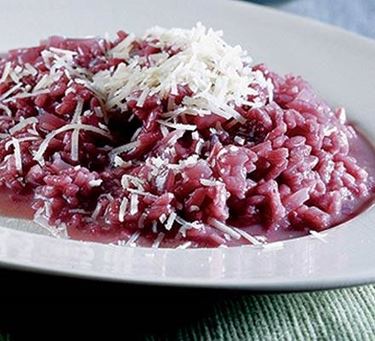 risotto vino rosso