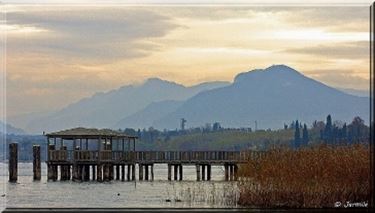 Il panorama sul Garda