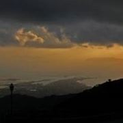 La zona di Erice al tramonto