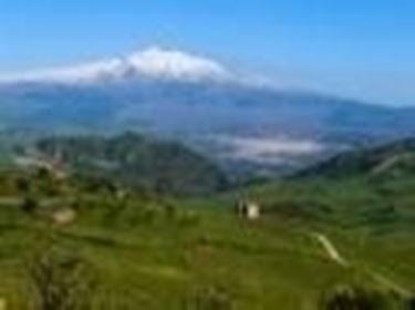 Il panorama dell'Etna