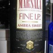 L'etichetta del Marsala Ambra