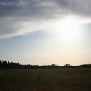 Il panorama a Bolgheri