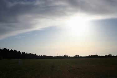 Il panorama a Bolgheri