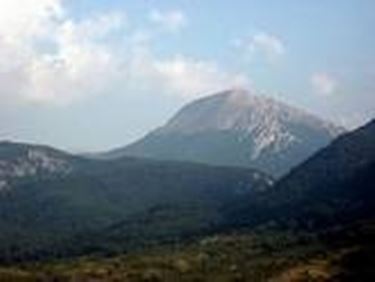 Uno scorcio del massiccio del Pollino