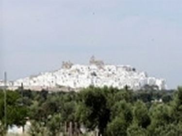 una veduta della bianca Ostuni